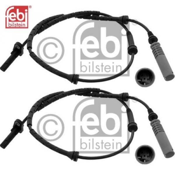 2x ABS Sensor 2 Sensoren Raddrehzahl rechts und links FEBI BILSTEIN 39277 #1 image