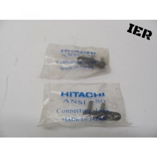 LOT OF 2 HITACHI ANSI-50 CONNECTING LINKS NEW SEALED #1 image