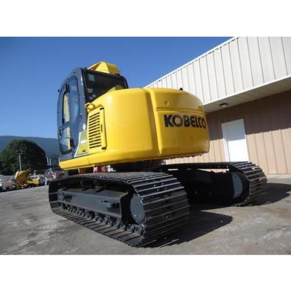 2003 KOBELCO SK135SRLC EXCAVATOR SK 135 ZERO TAIL SWING Z OFFET BOOM OPTION #4 image