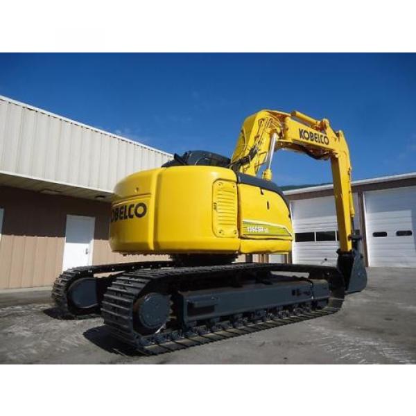 2003 KOBELCO SK135SRLC EXCAVATOR SK 135 ZERO TAIL SWING Z OFFET BOOM OPTION #12 image