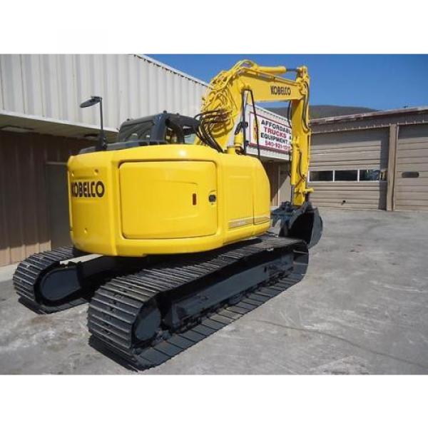 2009 KOBELCO SK140SRLC HYDRAULIC THUMB ZERO TAIL SWING EXCAVATOR , VERY NICE ! #12 image