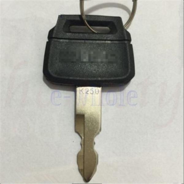 1PCS Keys For Kobelco K250 Kawasaki Case Excavator Wheel Loaders NEW TW #3 image