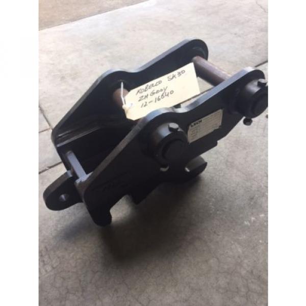 NEW Hydraulic Quick Hitch – Kobelco SK30/35SR-3,-5,-6 #2 image