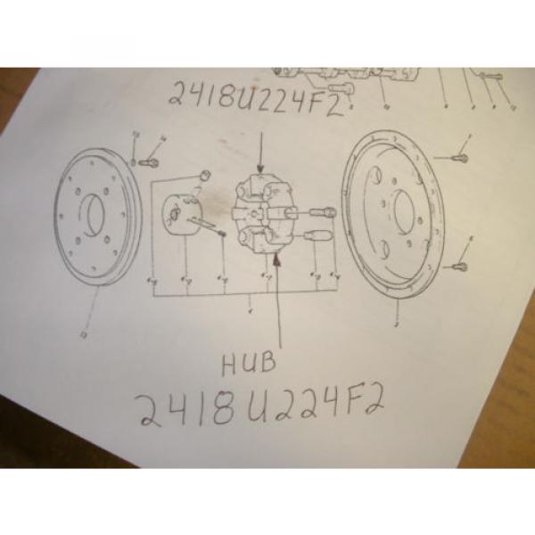 KOBELCO EXCAVATOR POWER TAKE-OFF COUPLING #2418U224F2 #4 image