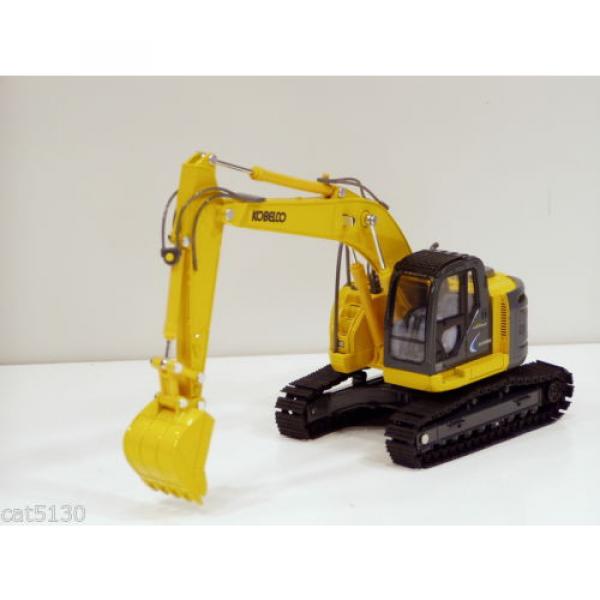 Kobelco SK235SR Excavator - &#034;YELLOW&#034; - 1/43 - MIB #3 image