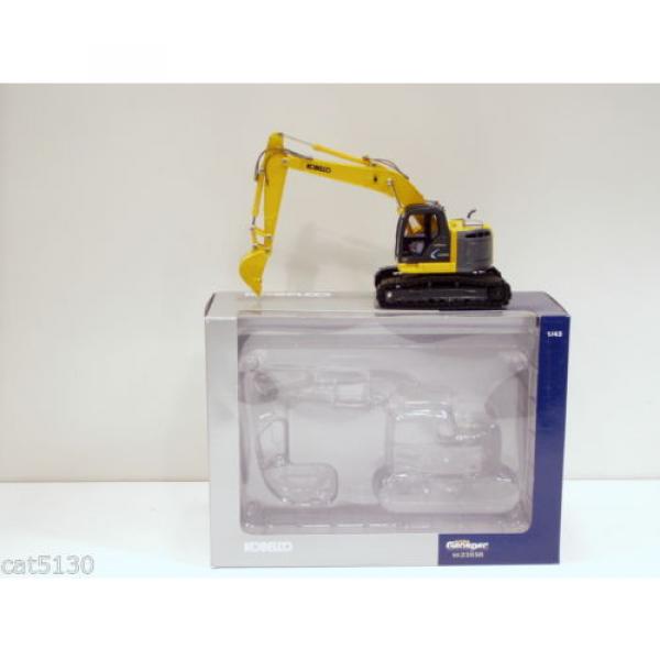 Kobelco SK235SR Excavator - &#034;YELLOW&#034; - 1/43 - MIB #6 image