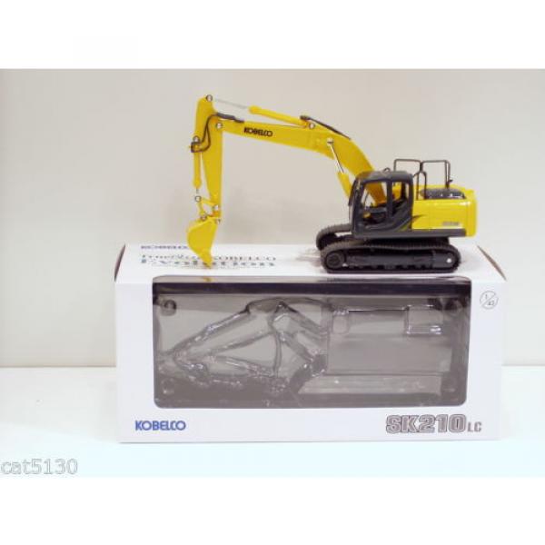 Kobelco SK210LC-9 Excavator - &#034;YELLOW&#034; - 1/43 - MIB #6 image