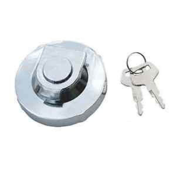 PW20P01282P1 Locking Fuel Cap w/ Key for Kobelco Mini Excavator Models SR Series #1 image
