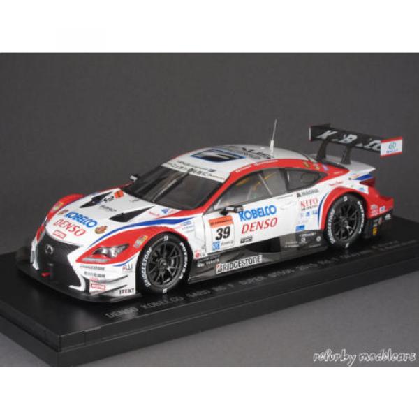 1/18 Ebbro Lexus RC F #39 - Denso Kobelco Sard Super GT500 - Rd. 1 2015 - 140886 #1 image