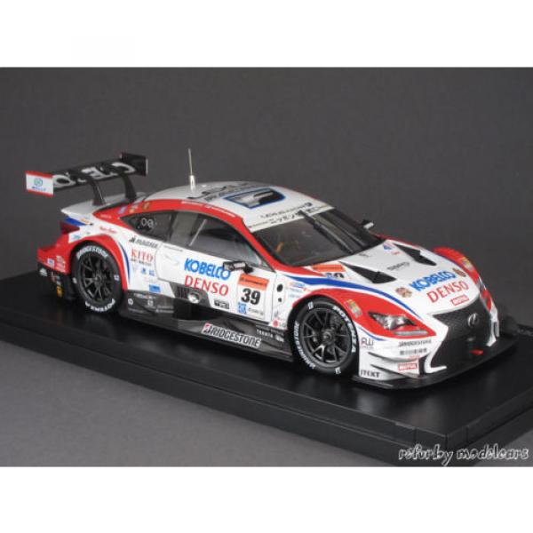 1/18 Ebbro Lexus RC F #39 - Denso Kobelco Sard Super GT500 - Rd. 1 2015 - 140886 #3 image