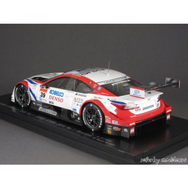 1/18 Ebbro Lexus RC F #39 - Denso Kobelco Sard Super GT500 - Rd. 1 2015 - 140886 #5 image