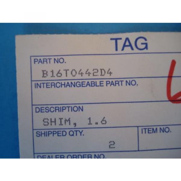 KOBELCO B16T0442D4 SHIM, 1.6 (2) Mark IV Series &amp; others, too! Excavator;OEM #2 image