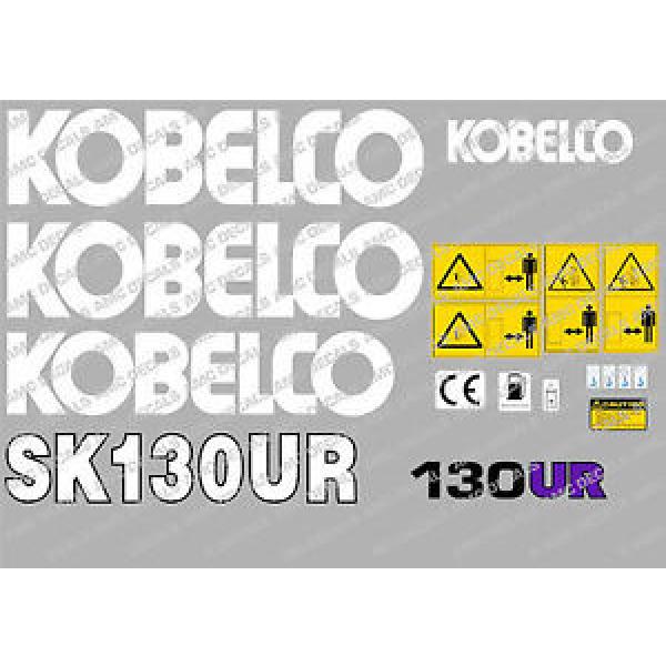 KOBELCO SK130UR PEGATINAS DE CALCOMANÍAS DE DIGGER #1 image