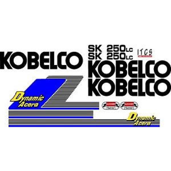 Kobelco SK 250LC Excavator Decal Set with Dynamic Acera &amp; ITCS Decals ++ #1 image