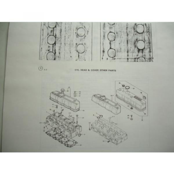 Isuzu Diesel Engine 4BD1T PARTS CATALOG Manual Shop Service Kobelco K905 II OEM #3 image