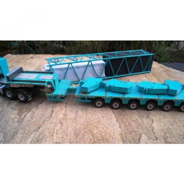 IMC Scania R 6x4 Nooteboom MCO-PX 6achs + CW+Gittermaststück -Kobelco-  OVP #2 image