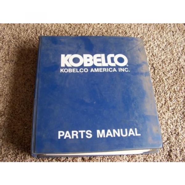 Kobelco SK300 III SK300LC III Excavator Factory Original Parts Catalog Manual #2 image