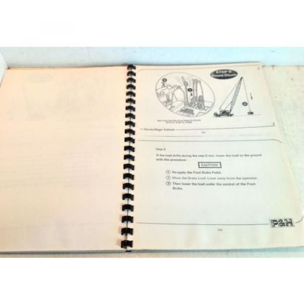 P &amp; H Kobelco 9125-TC Crane Brake Maintenance Repair Manual (3169) #3 image