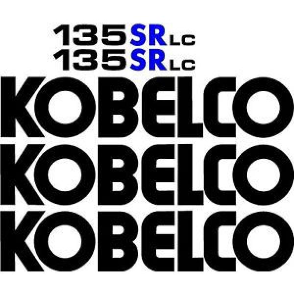 Kobelco 135SR LC Excavator Decal Set #1 image