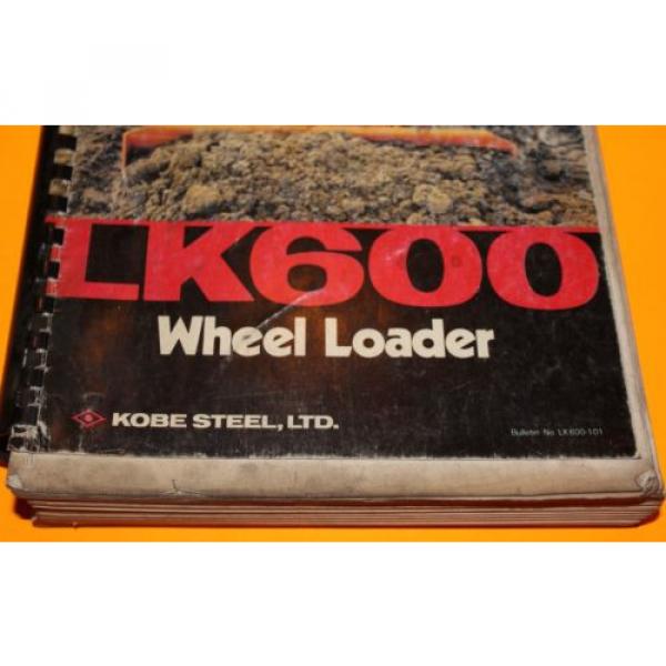 Kobelco Wheel Loader Shop Manual LK600 #6 image