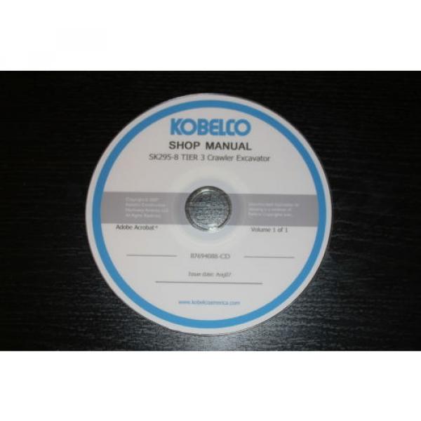 KOBELCO SK295-8 TIER 3 EXCAVATOR SERVICE SHOP MANUAL #2 image