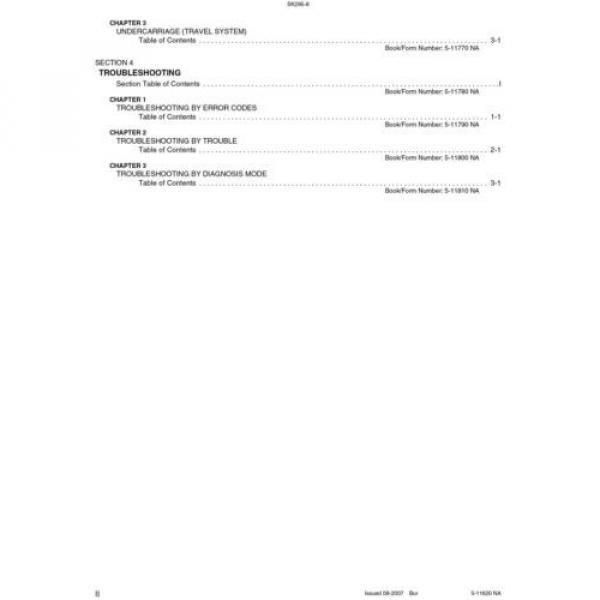 KOBELCO SK295-8 TIER 3 EXCAVATOR SERVICE SHOP MANUAL #4 image