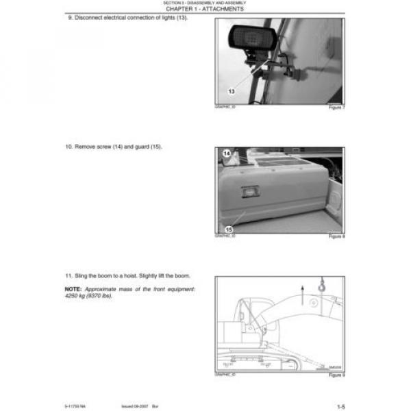 KOBELCO SK295-8 TIER 3 EXCAVATOR SERVICE SHOP MANUAL #7 image