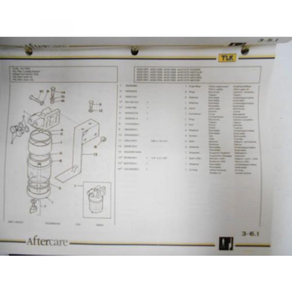 KOBELCO BACKHOE LOADER 700 800 900 PARTS CATALOG #5 image