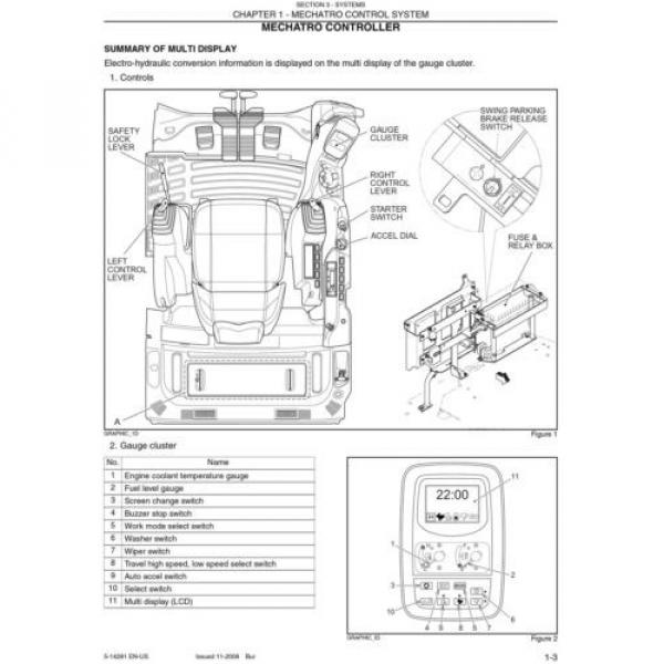 KOBELCO 70SR ACERA TIER 4 COMPACT EXCAVATOR SERVICE SHOP MANUAL #6 image