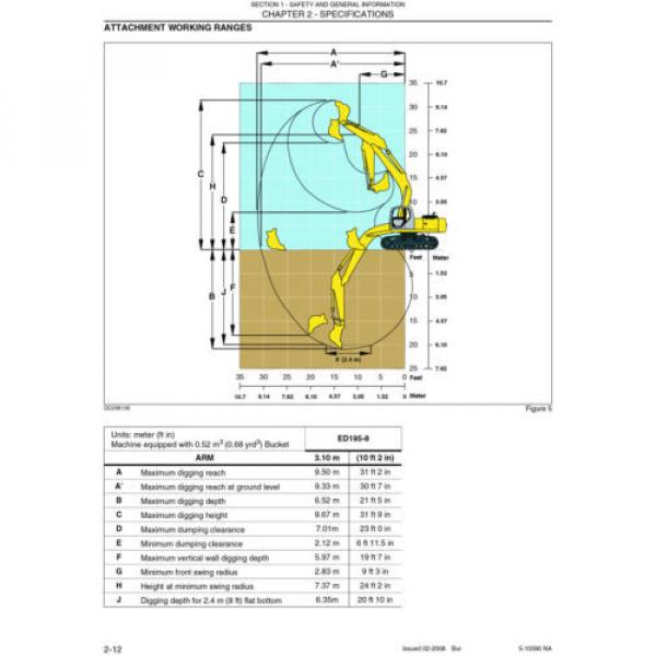 KOBELCO ED195-8 TIER 3 EXCAVATOR DOZER SHOP SERVICE MANUAL #7 image