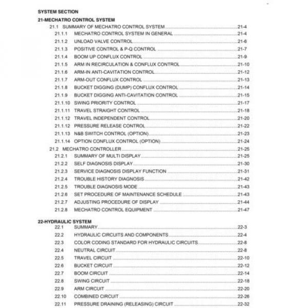 KOBELCO SK260-8 TIER 3 EXCAVATOR SERVICE SHOP MANUAL #6 image