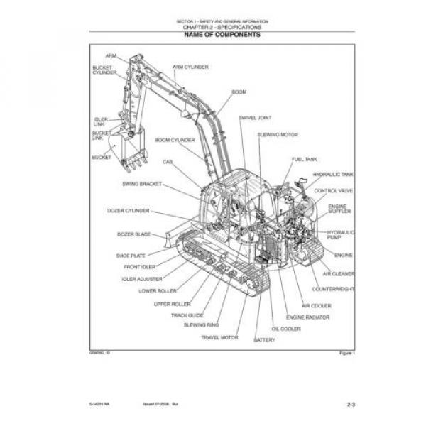 KOBELCO 80CS ACERA TIER 4 CRAWLER EXCAVATOR SHOP SERVICE MANUAL #5 image