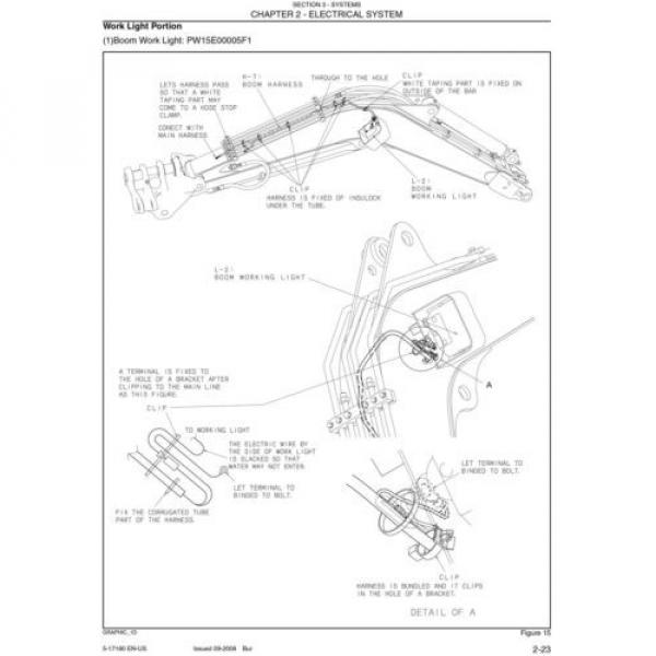 KOBELCO 30SR 35SR ACERA TIER 4COMPACT EXCAVATOR SERVICE SHOP MANUAL #8 image