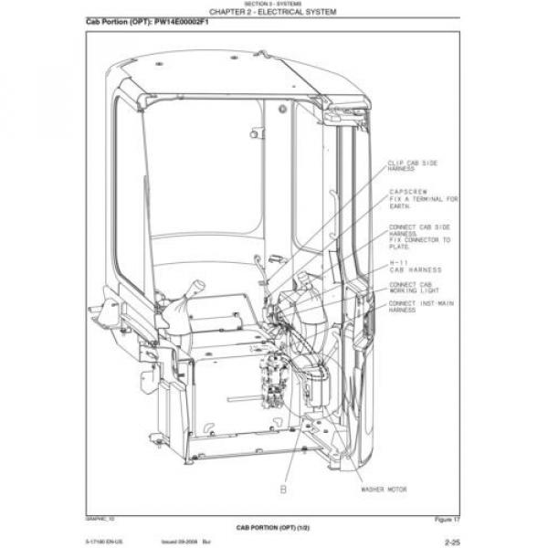 KOBELCO 30SR 35SR ACERA TIER 4COMPACT EXCAVATOR SERVICE SHOP MANUAL #9 image