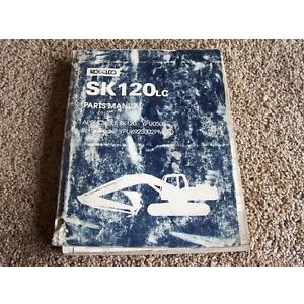 Kobelco SK120LC YPU0501 Excavator Factory Original Parts Catalog Manual #1 image