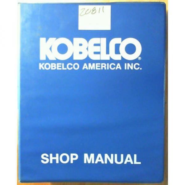 Kobelco LK350-MK-II Wheel Loader Shop Service Manual S5RL0003E1 4/88 #1 image