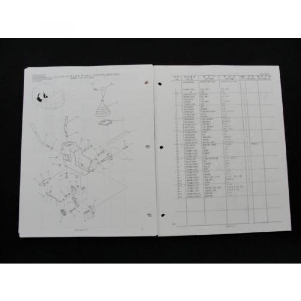 Kobelco SK80MSR1E SK80CS1E SK80MSR1ES Excavator Parts Manual S3LF00003ZE-04NA #5 image