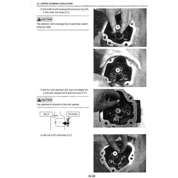 KOBELCO SK17SR-3 COMPACT EXCAVATOR SERVICE SHOP MANUAL #9 image