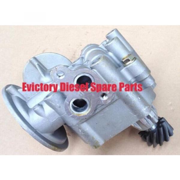 6D31 6D31T 6D34 6D34T  oil pump ME084586 ME014230 for Kobelco Excavator #4 image