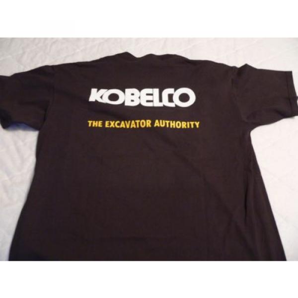 Kobelco T-Shirt XL &amp; Kobelco Blue Lanyard for Construction Excavators &amp; Koozie #4 image