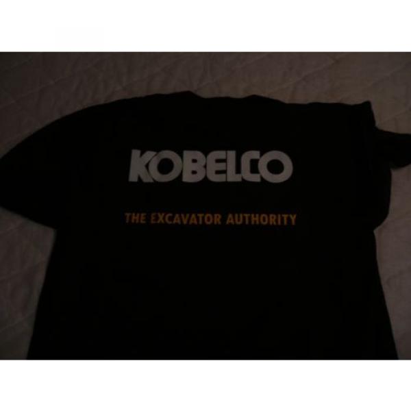 Kobelco T-Shirt XL &amp; Kobelco Blue Lanyard for Construction Excavators &amp; Koozie #9 image