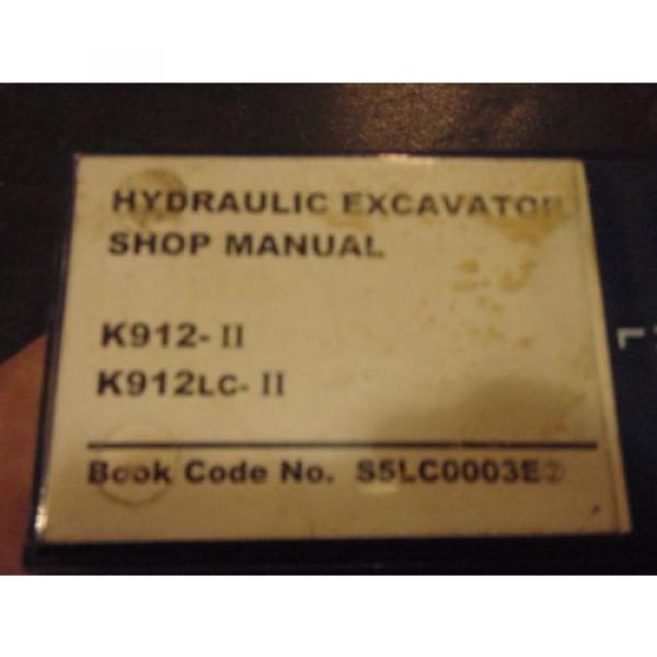 Kobelco K912-II &amp; K912LC-II Service Manual #2 image