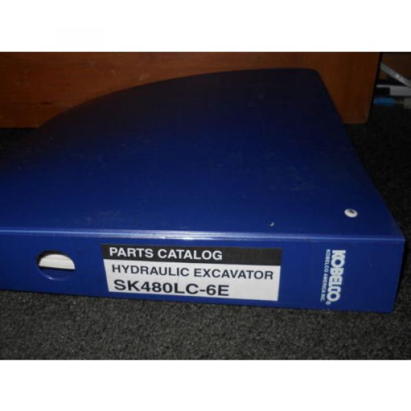 kobelco SK480LC-6E hydraulic excavator part manual book #2 image