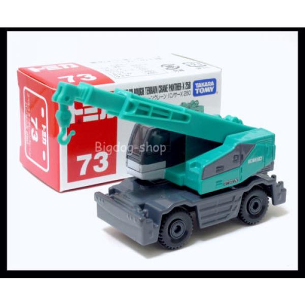 TOMICA #73 KOBELCO ROUGH TERRAIN CRANE PANTHER-X 250 TOMY 1/116 DIECAST CAR #1 image