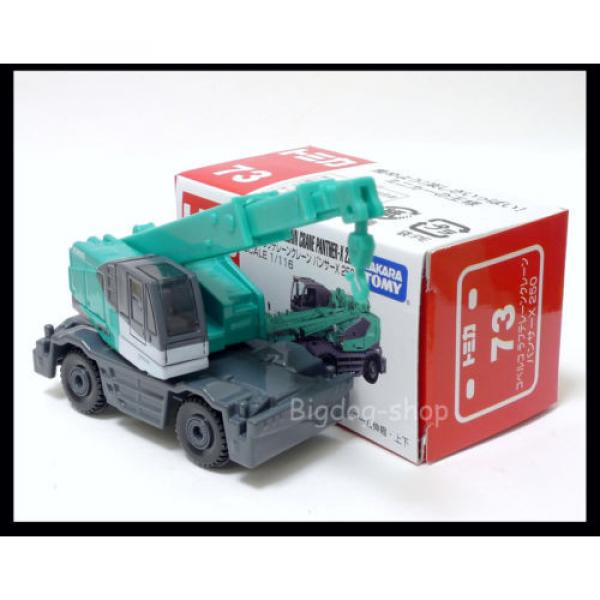 TOMICA #73 KOBELCO ROUGH TERRAIN CRANE PANTHER-X 250 TOMY 1/116 DIECAST CAR #3 image