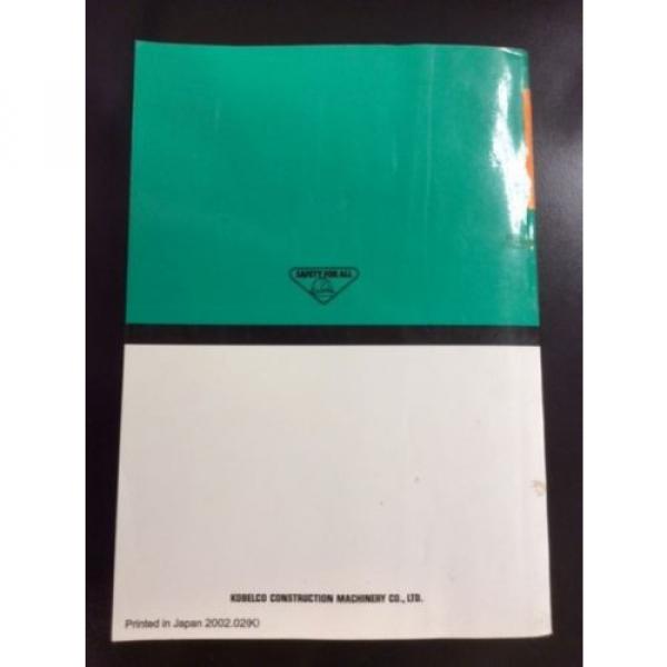 (D) Kobelco SK70SR-1E Parts Manual #2 image