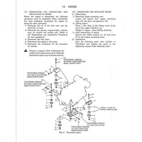 Kobelco SK230 LC-6E SK250 LC-6E(S) NLC-6ES Hydraulic Excavator Shop Manual #5 image