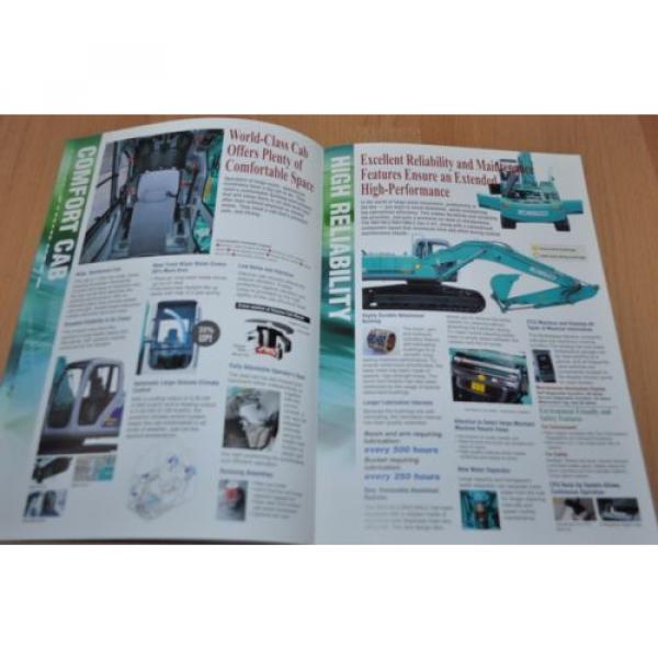 Kobelco SK 210 Excavator Brochure Prospekt #4 image