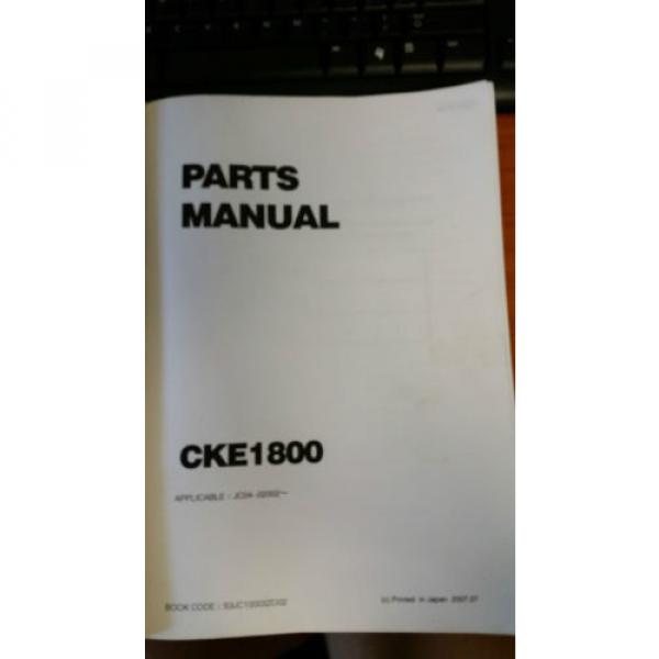 Kobelco Parts Manual CKE1800 #3 image