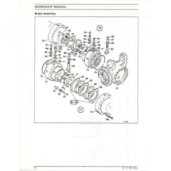 KOBELCO WLK9 Wheel Loader Shop Manual and Operating Instructions repair service #10 image